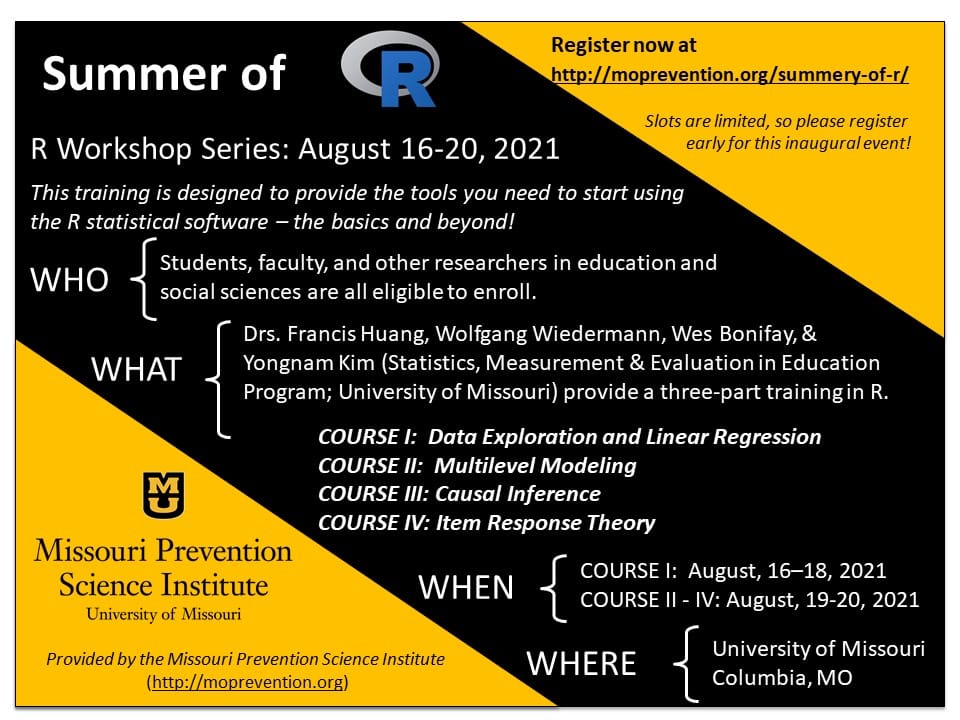 Summer of R 2021 Flyer